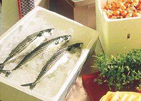 Caja de pescado